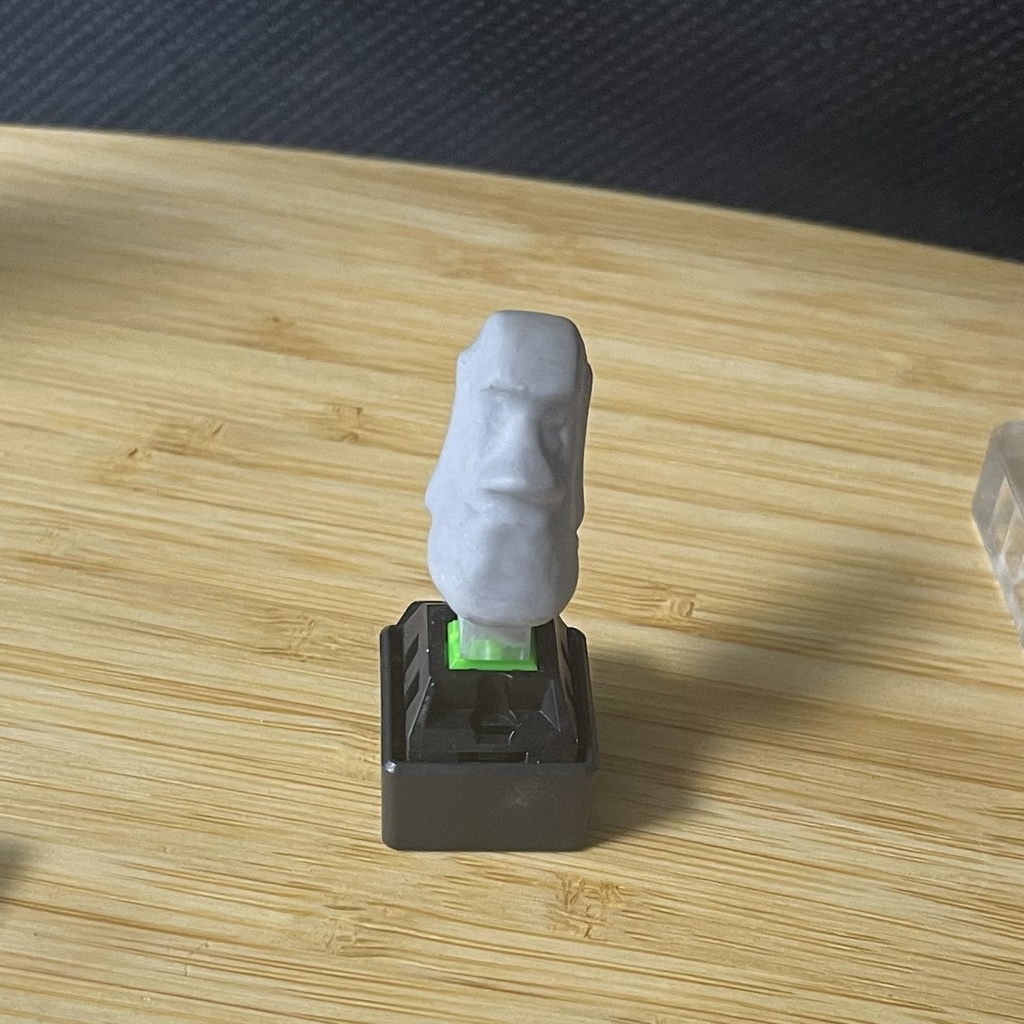 モアイ像キーキャップ MoaiKeycap