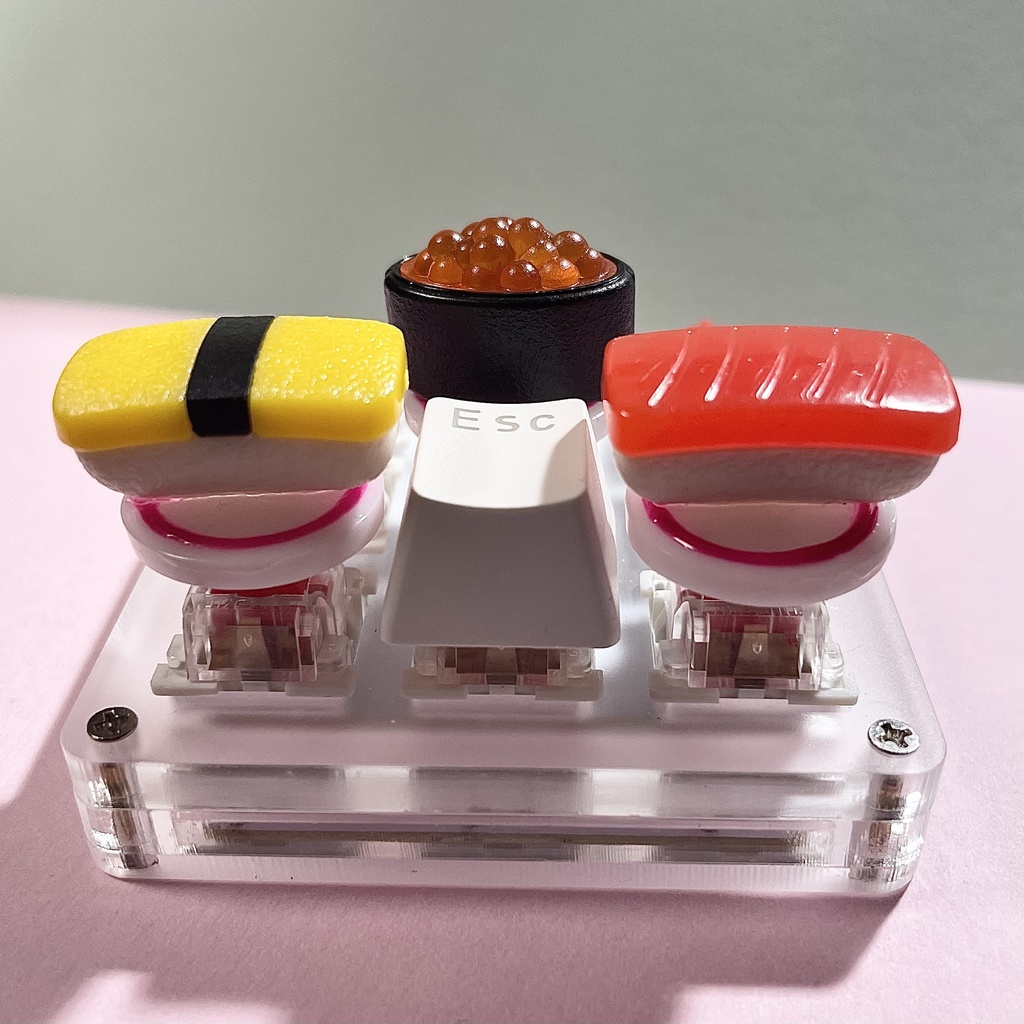おすしキーキャップ SUSHI KEYCAP
