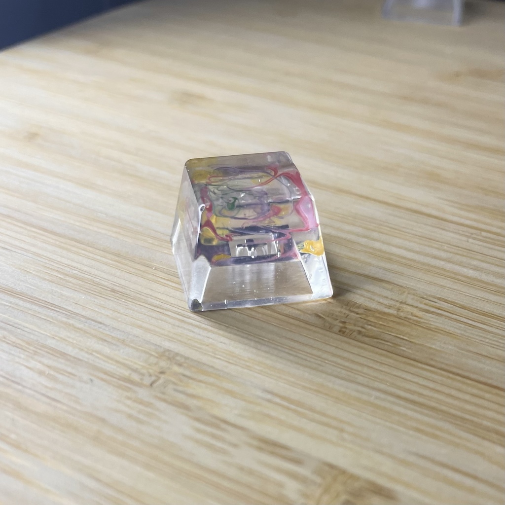 彩 sai キーキャップ　INK DROP KEYCAP