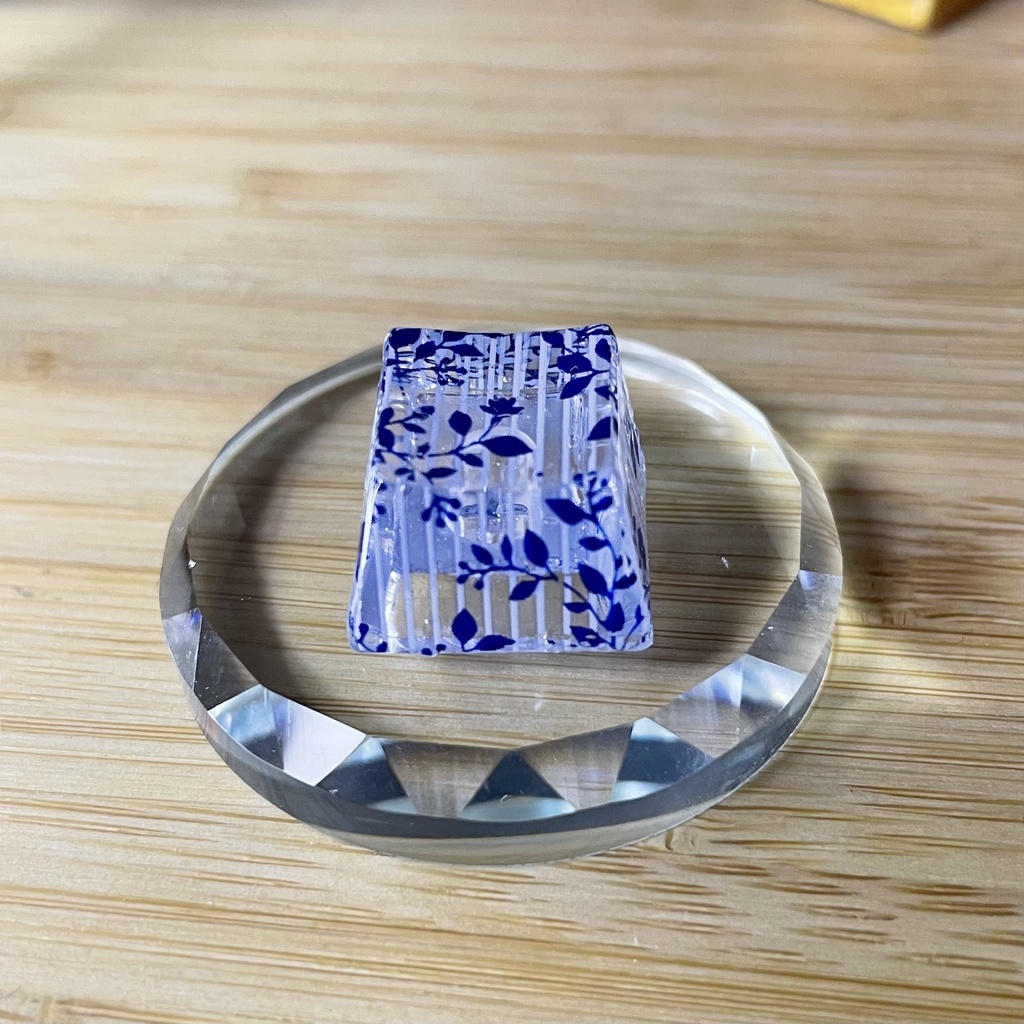 花柄レトロキーキャップ Retro Flower Pattern Keycap