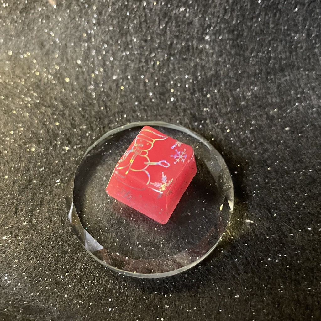 ゆきだるまキーキャップ