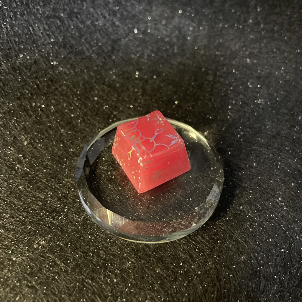 ゆきだるまキーキャップ