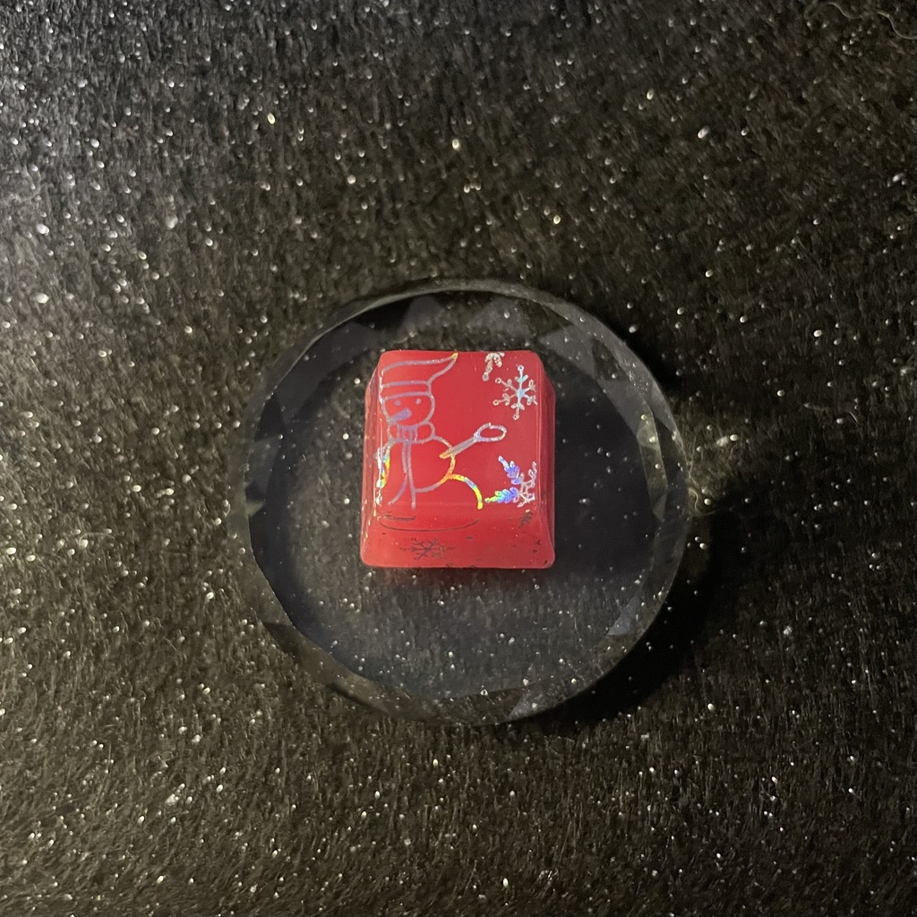 ゆきだるまキーキャップ