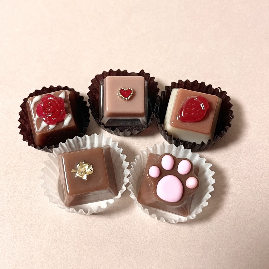 本命チョコキーキャップ