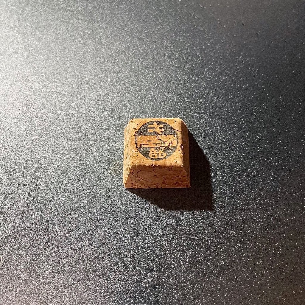 コルクなキーキャップ cork-like key cap