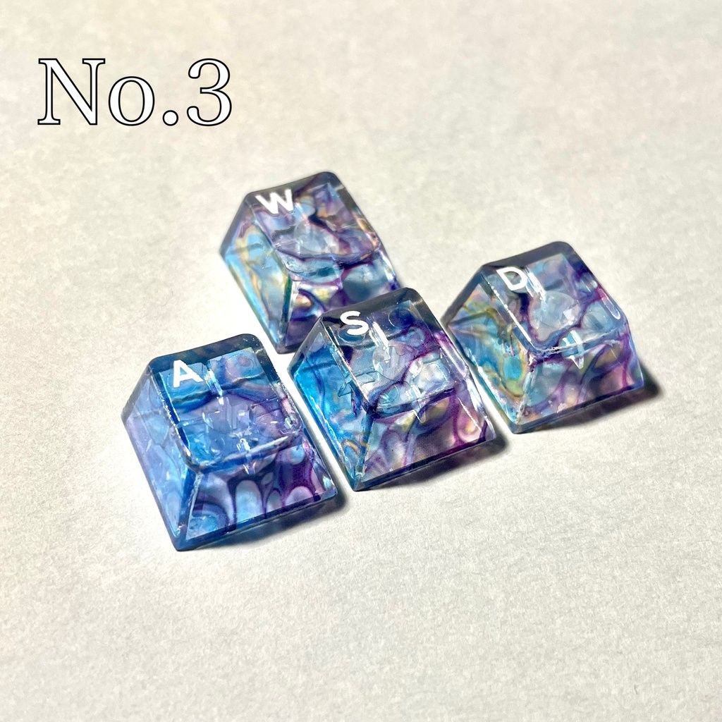 【For Gamer】WASD KEYCAP ※文字変更可