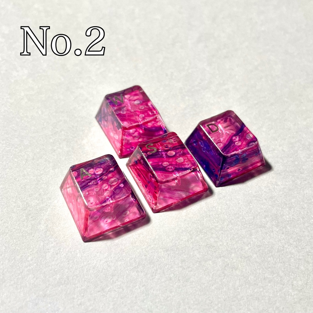 【For Gamer】WASD KEYCAP ※文字変更可