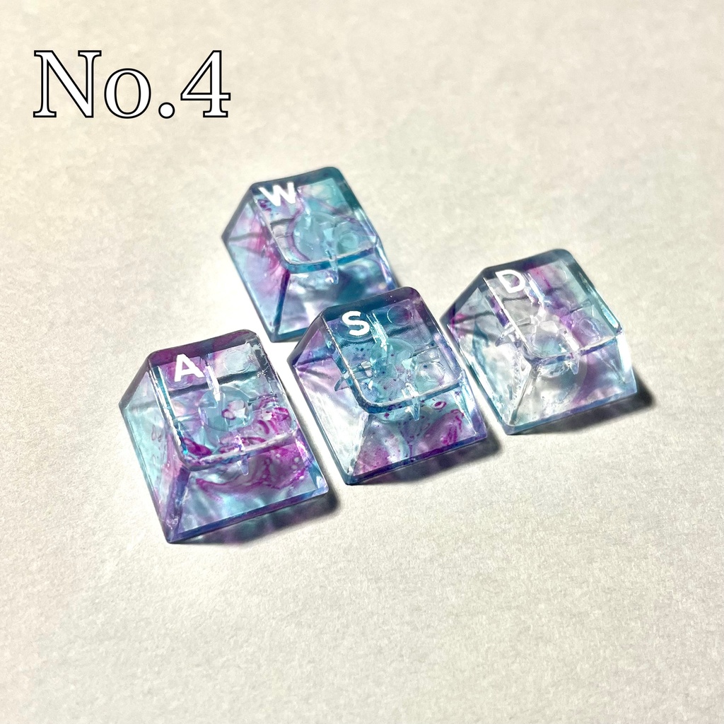 【For Gamer】WASD KEYCAP ※文字変更可