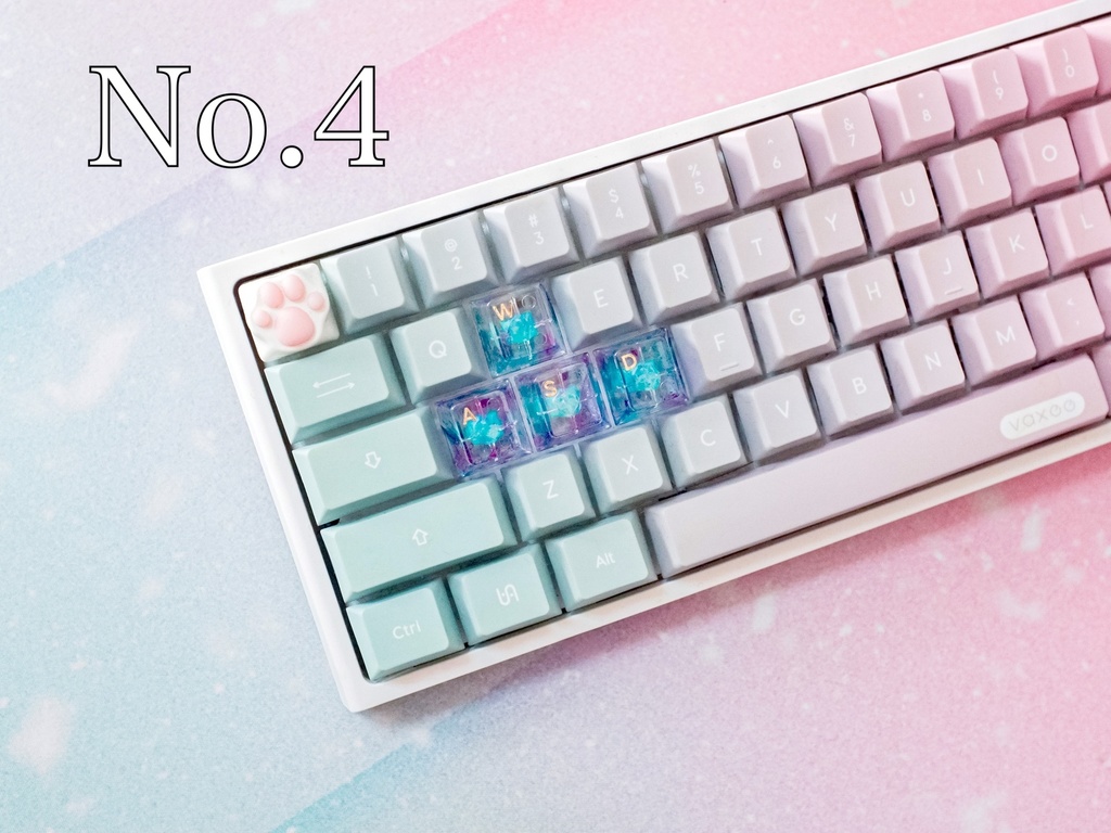 【For Gamer】WASD KEYCAP ※文字変更可