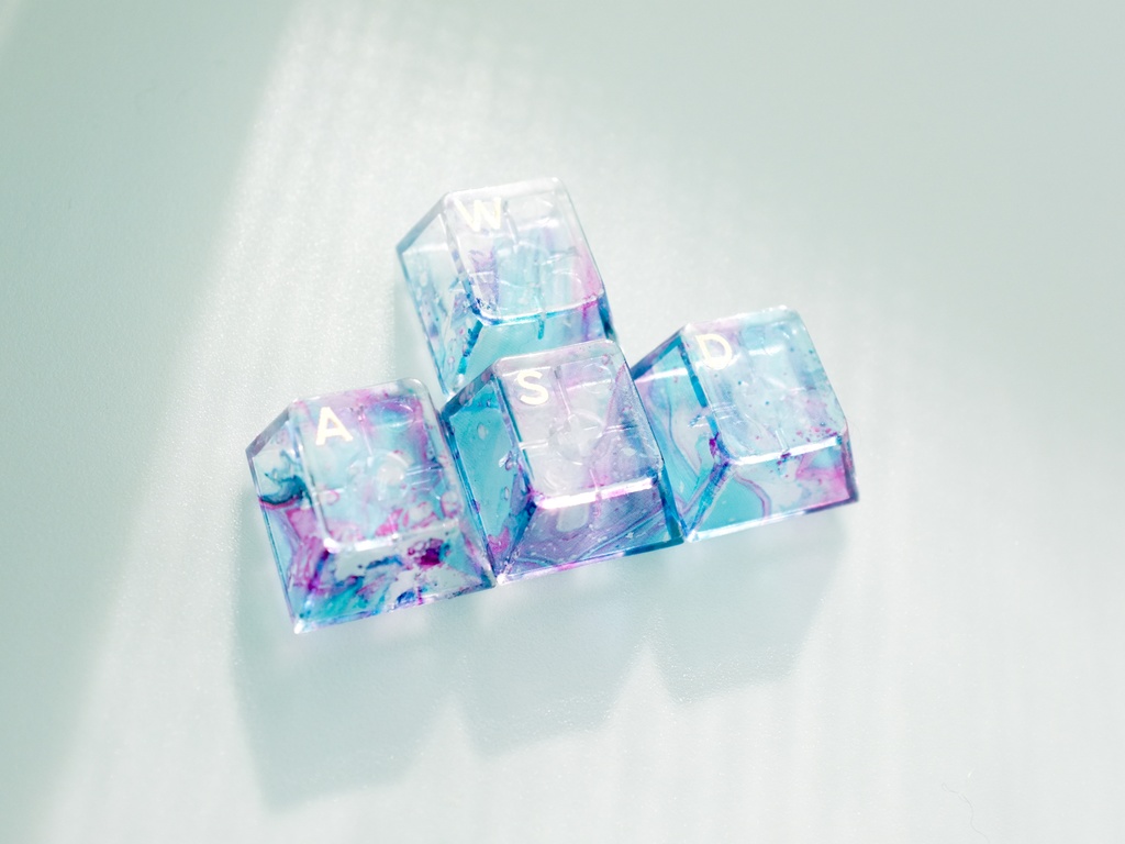 【For Gamer】WASD KEYCAP ※文字変更可