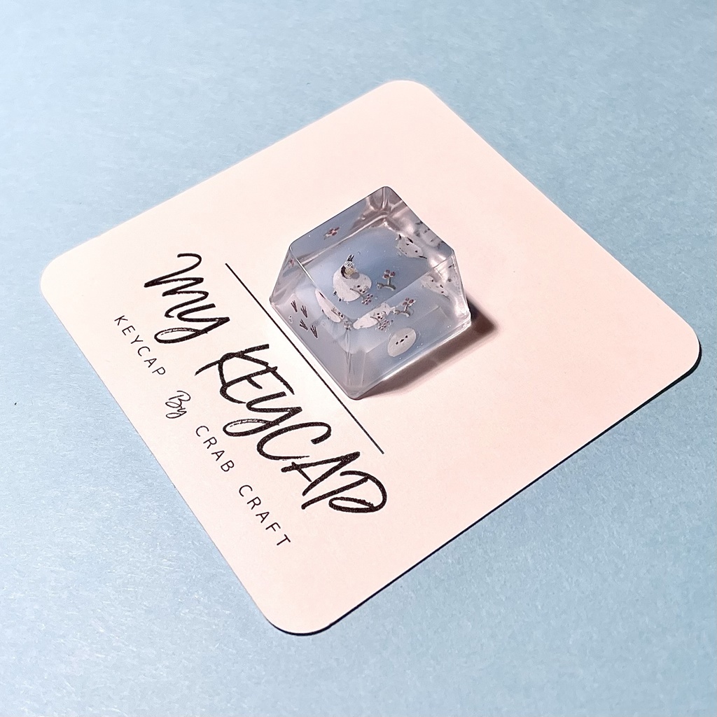 シマエナガ キーキャップ