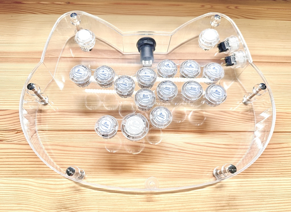 猫アケコンWASABI レバーレス