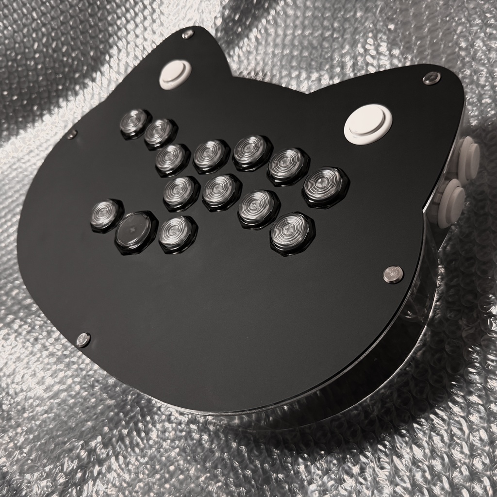 猫アケコンWASABI レバーレス