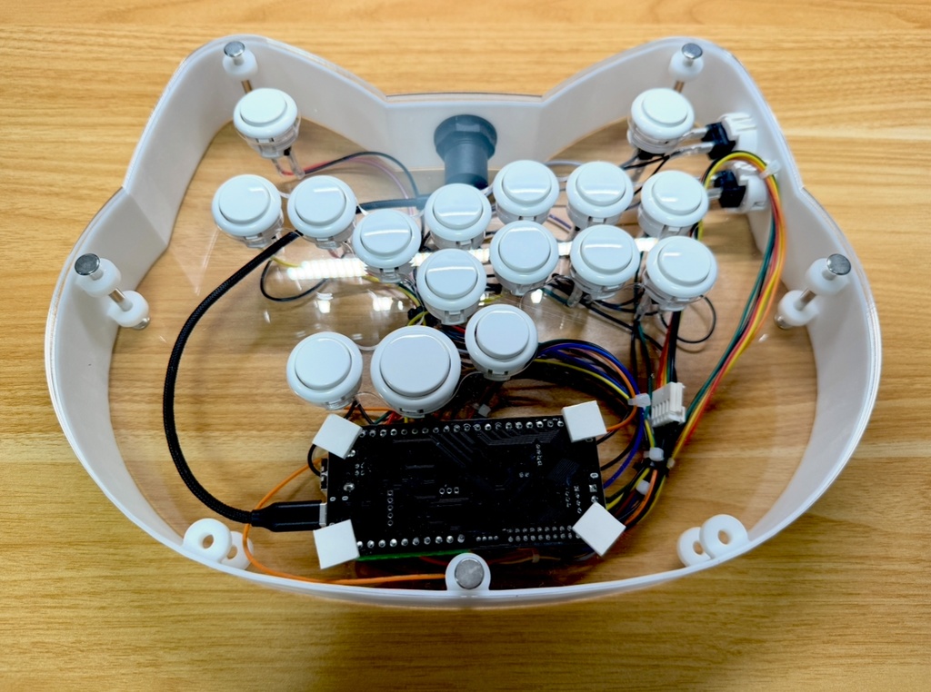 猫アケコンWASABI TSUKUNE 廉価ver.