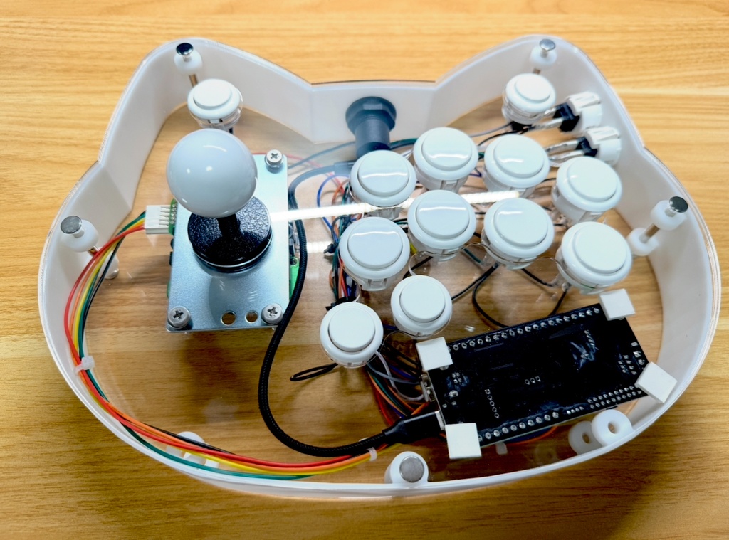 猫アケコンWASABI TSUKUNE 廉価ver.