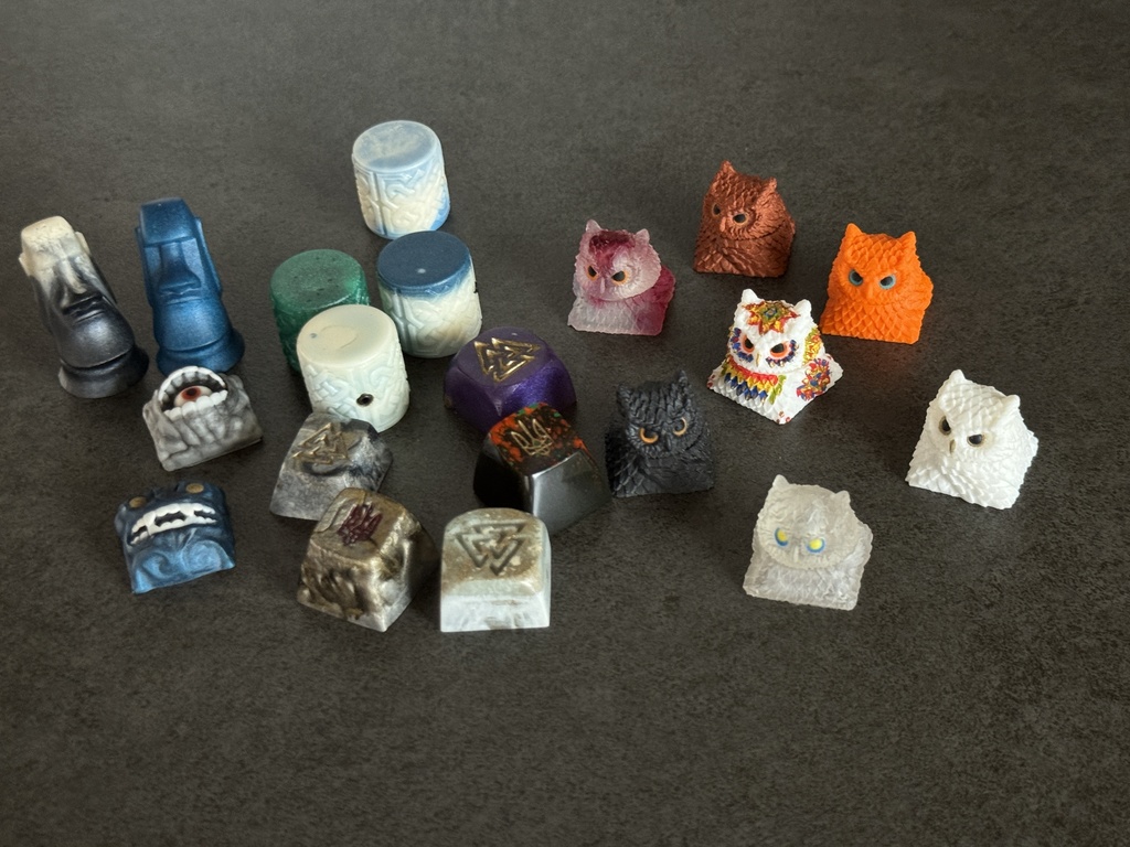 ごめんなさいキーキャップマーケット欠席します