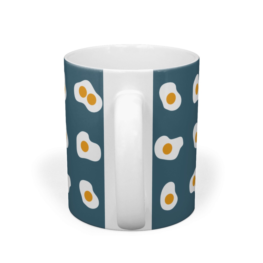 ふたごめだまやき柄マグカップ