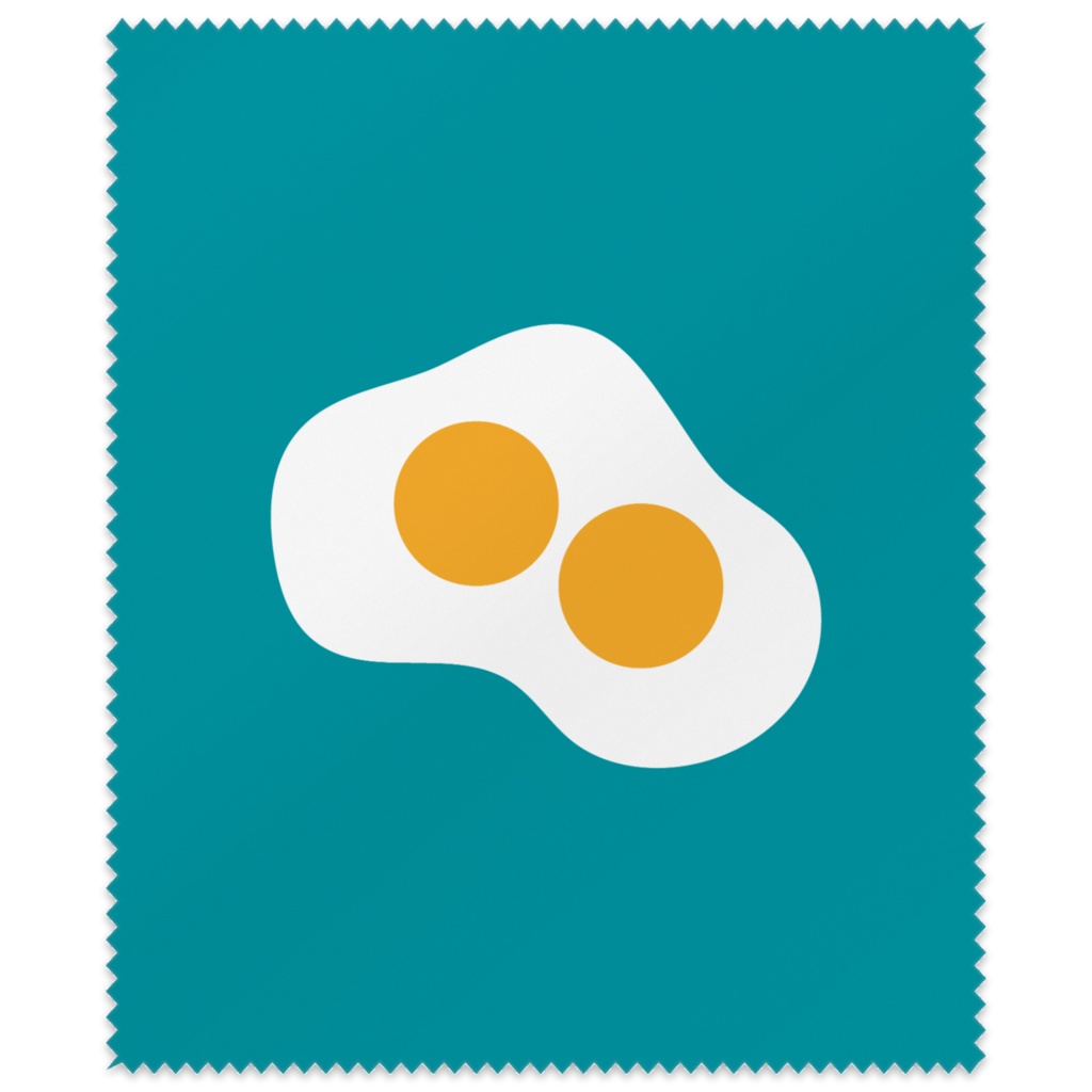 ふたごめだまやきメガネ拭き