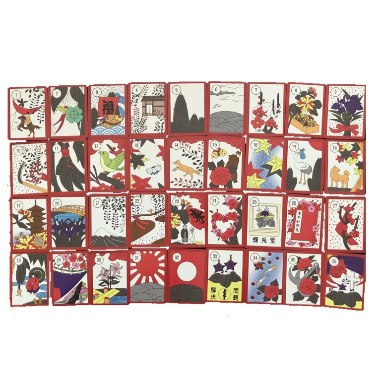 花鳥風月ルノルマンカード【赤】