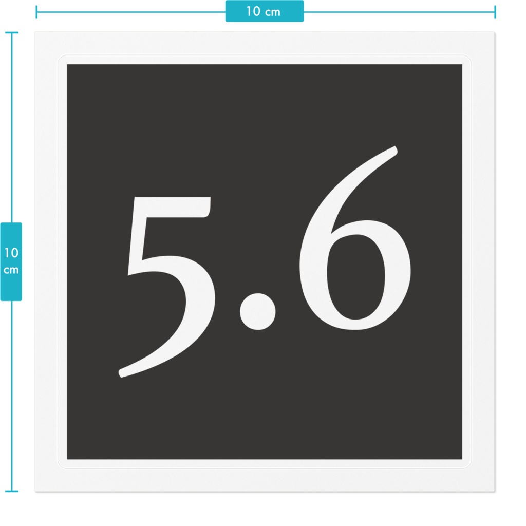 5.6 ステッカー