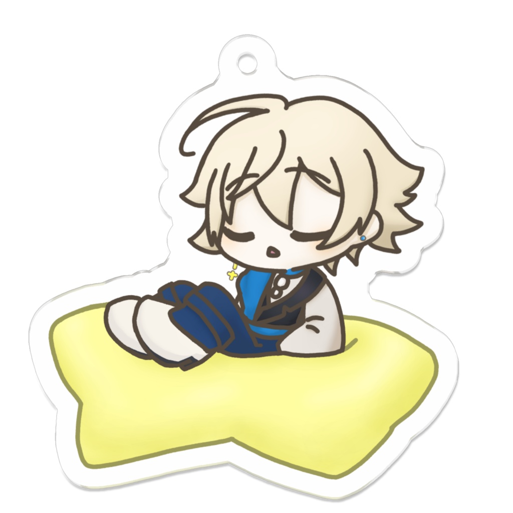 星透トオル - アクリルキーホルダー(すやすや)