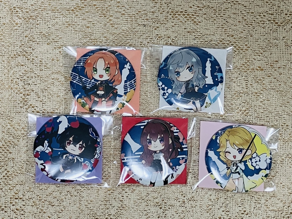 魔法少女パロKnightsの缶バッジ