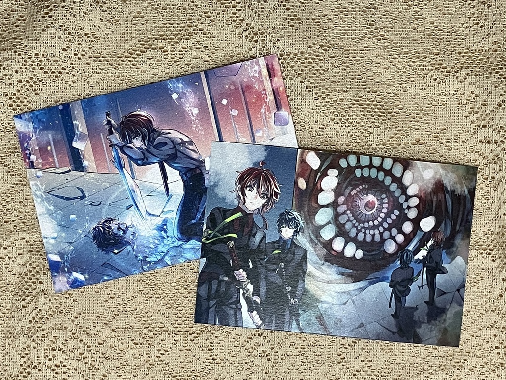 近未来SFパロ夏つむ グッズ(ポストカード/クリアファイル)