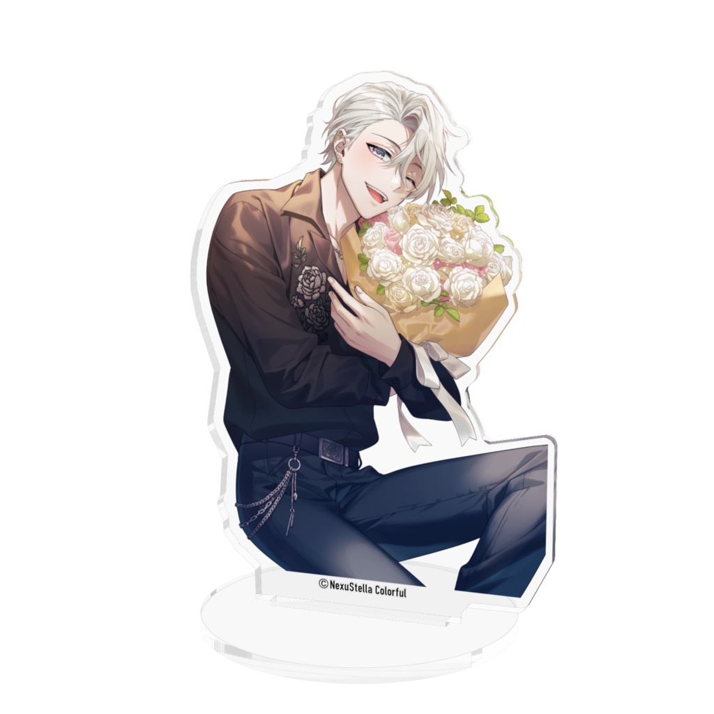 白薔薇彩嘉 アクリルフィギュア 100mm×100mm