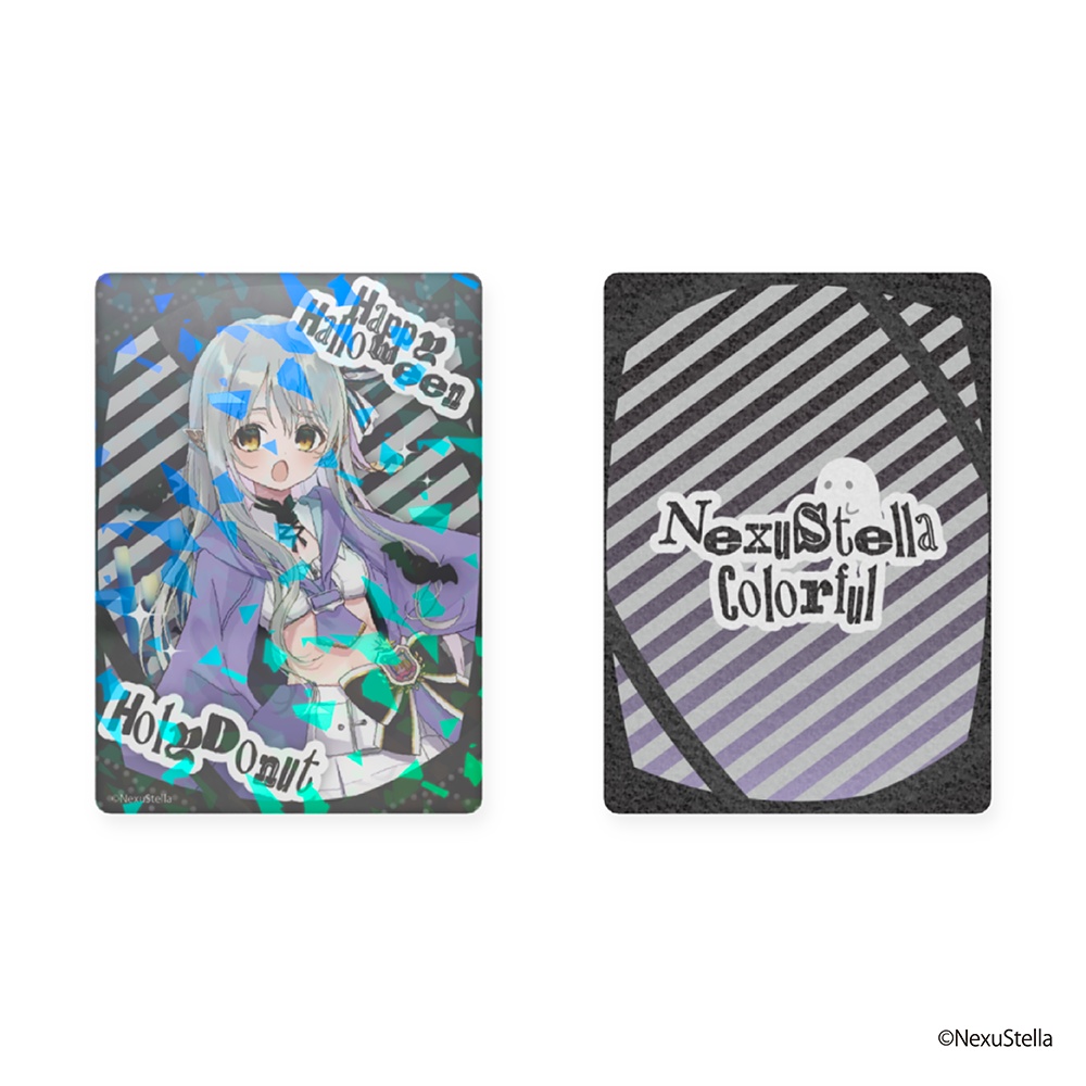 【Halloween Goods】NexuStella Colorful ホログラムカード