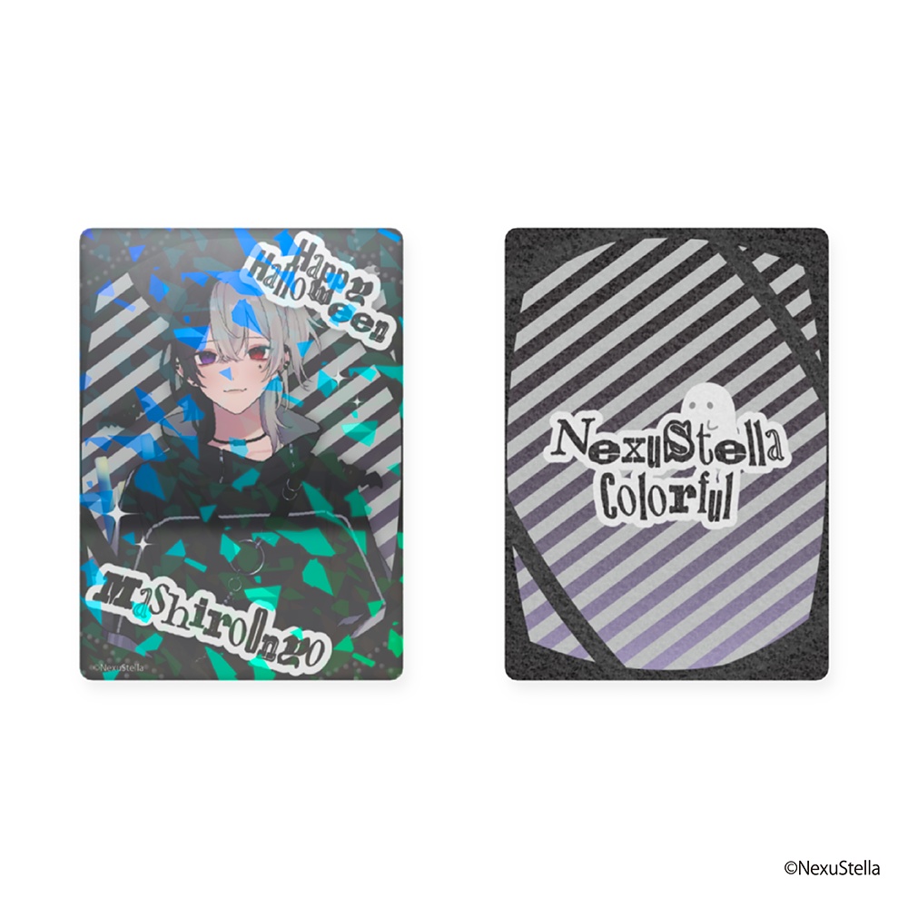 【Halloween Goods】NexuStella Colorful ホログラムカード
