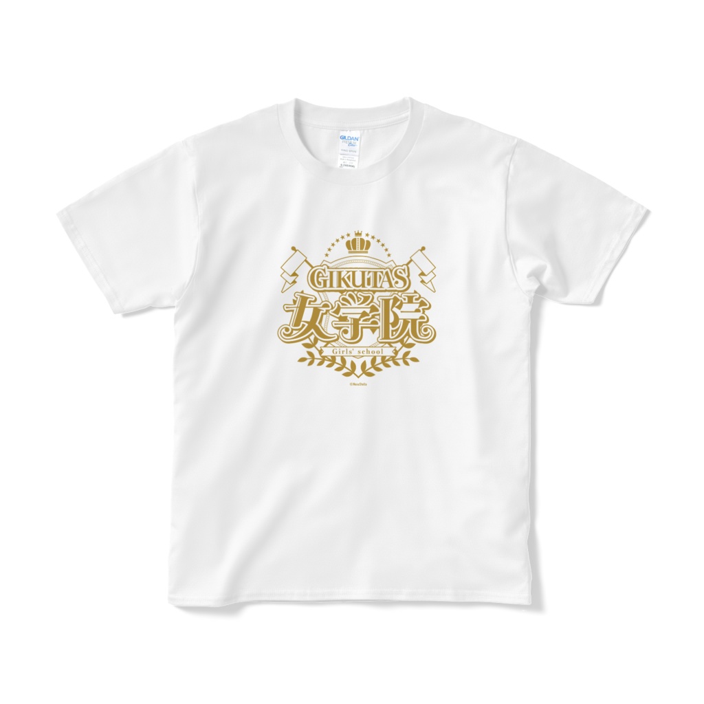 【GIKUTAS女学院 文化祭2025】Tシャツ(短納期) 両面印刷ホワイト
