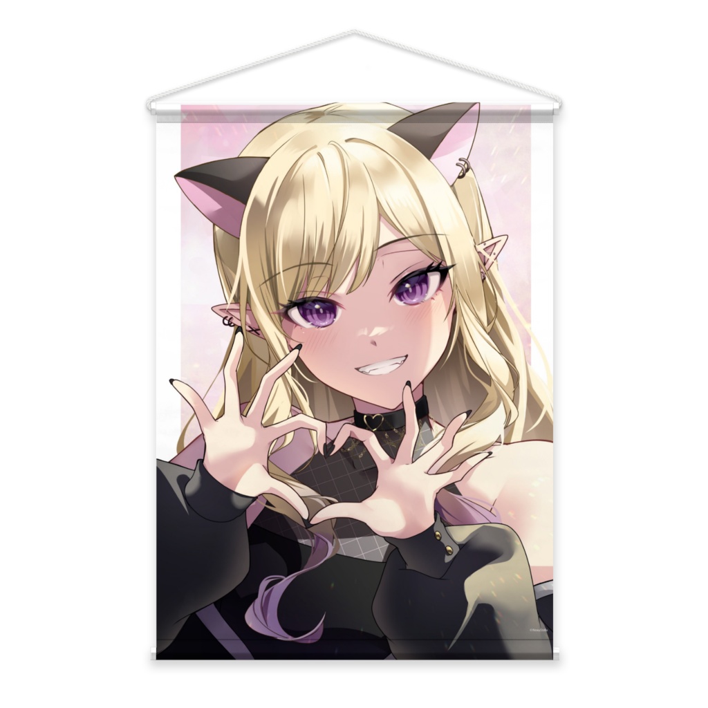 闇熊れりあ タペストリー B2・縦・スエード