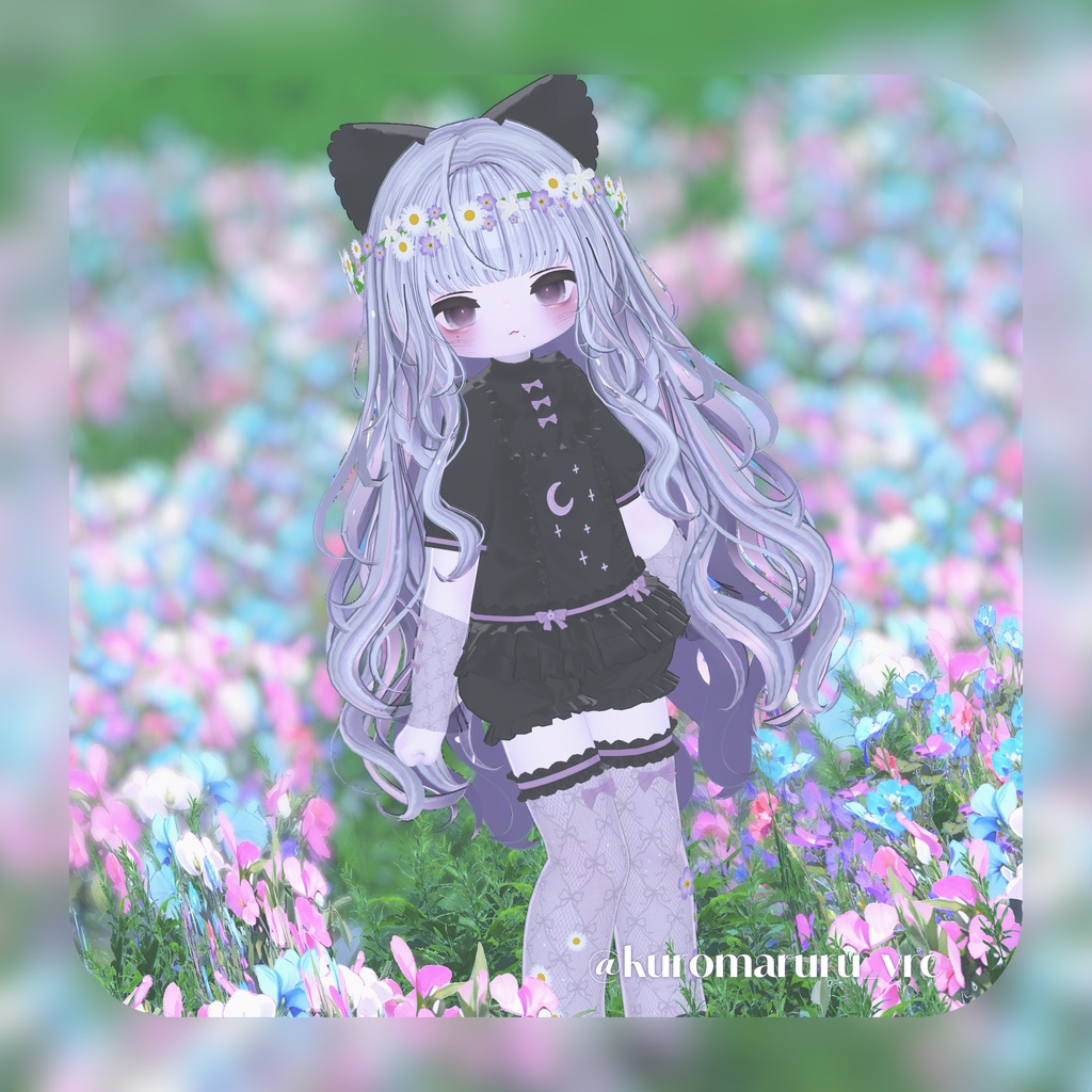 【3D衣装】 ♡マーガレットワンピース♡