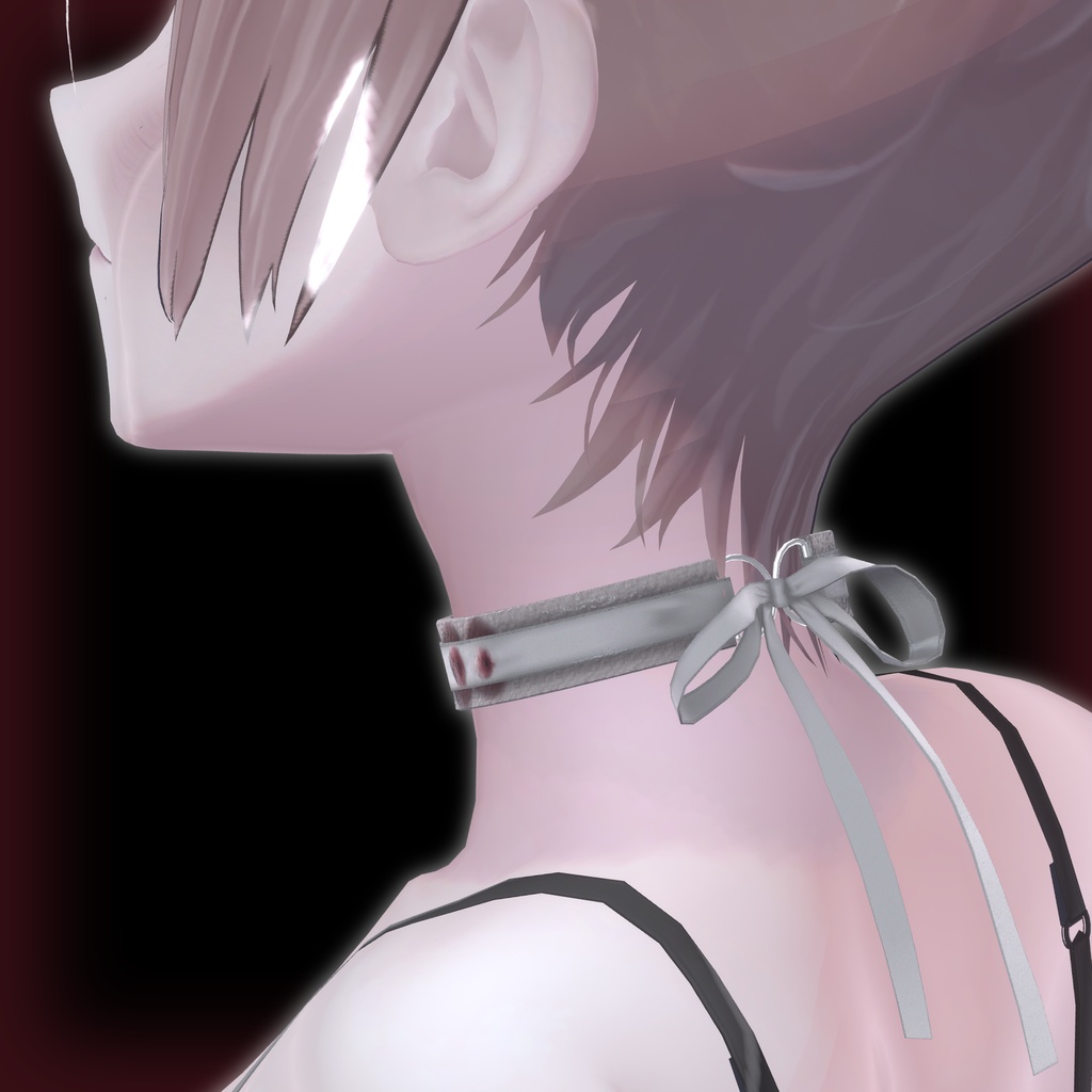 ♡吸血痕チョーカー♡vampire bite choker【VRchat向け】