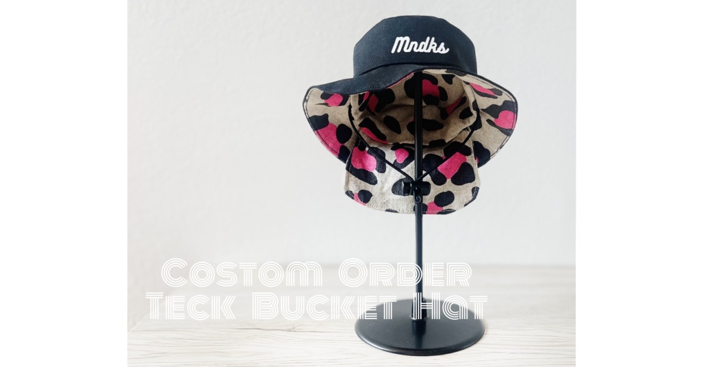 《Custom Order》 Tech bucket hat