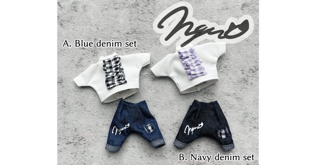 Ruffles& Denim Set