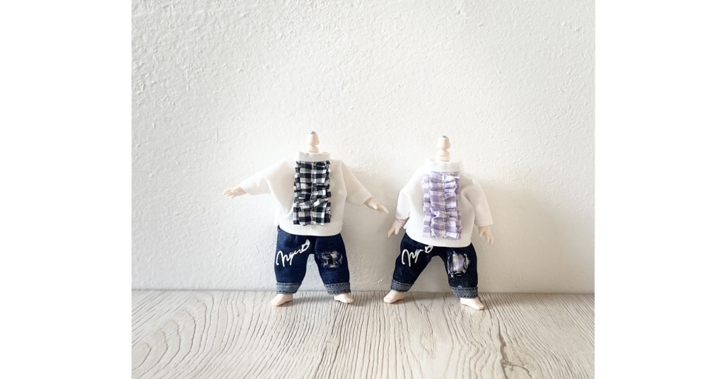Ruffles& Denim Set