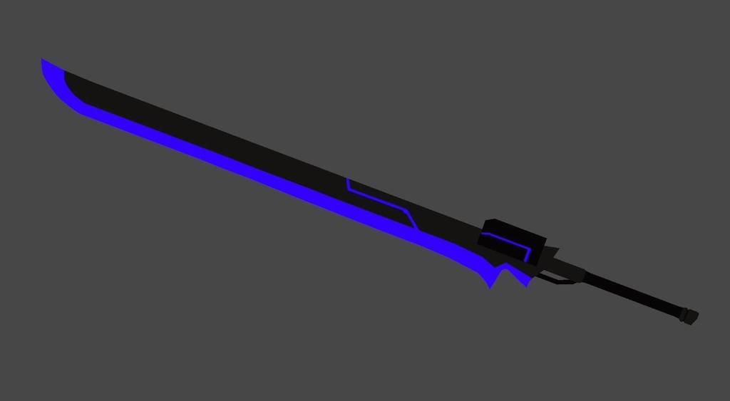 3D武器モデル『プロトブレード』