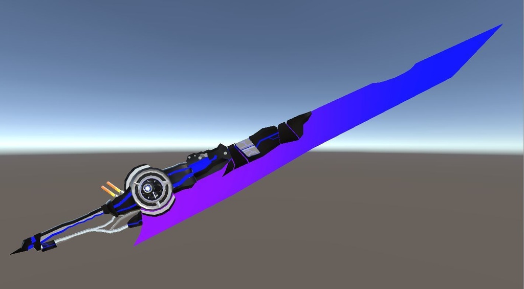 3D武器モデル『機天使の光剣』