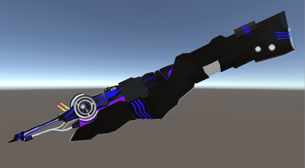 ３D武器モデル『機天使の光剣』