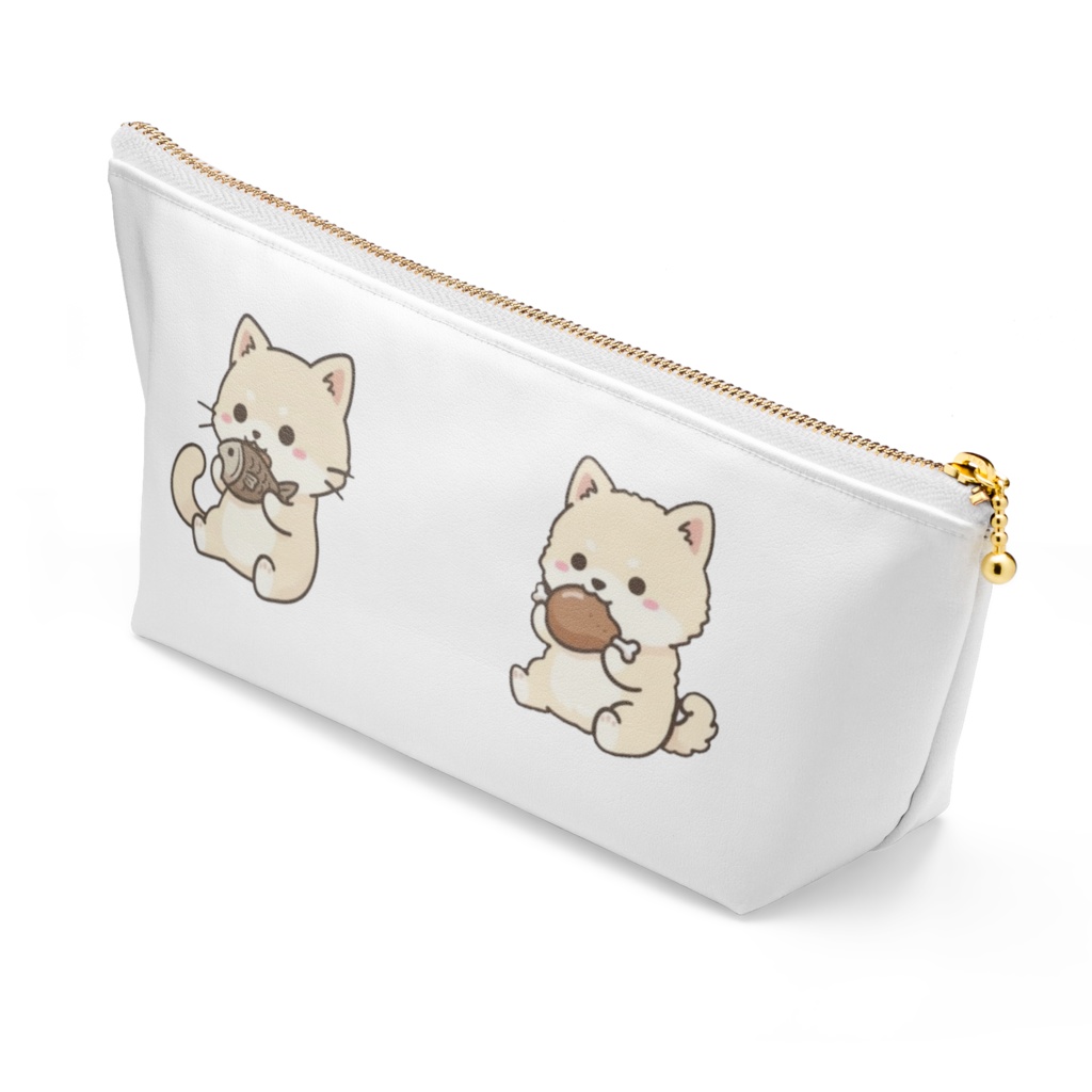 わんニャンデフォルメポーチ