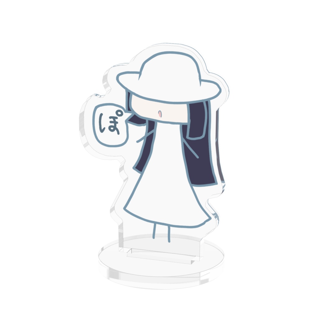 八尺様　アクリルフィギュア