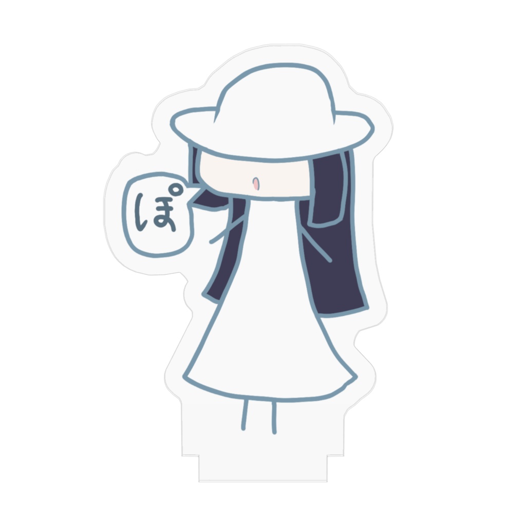 八尺様 アクリルフィギュア