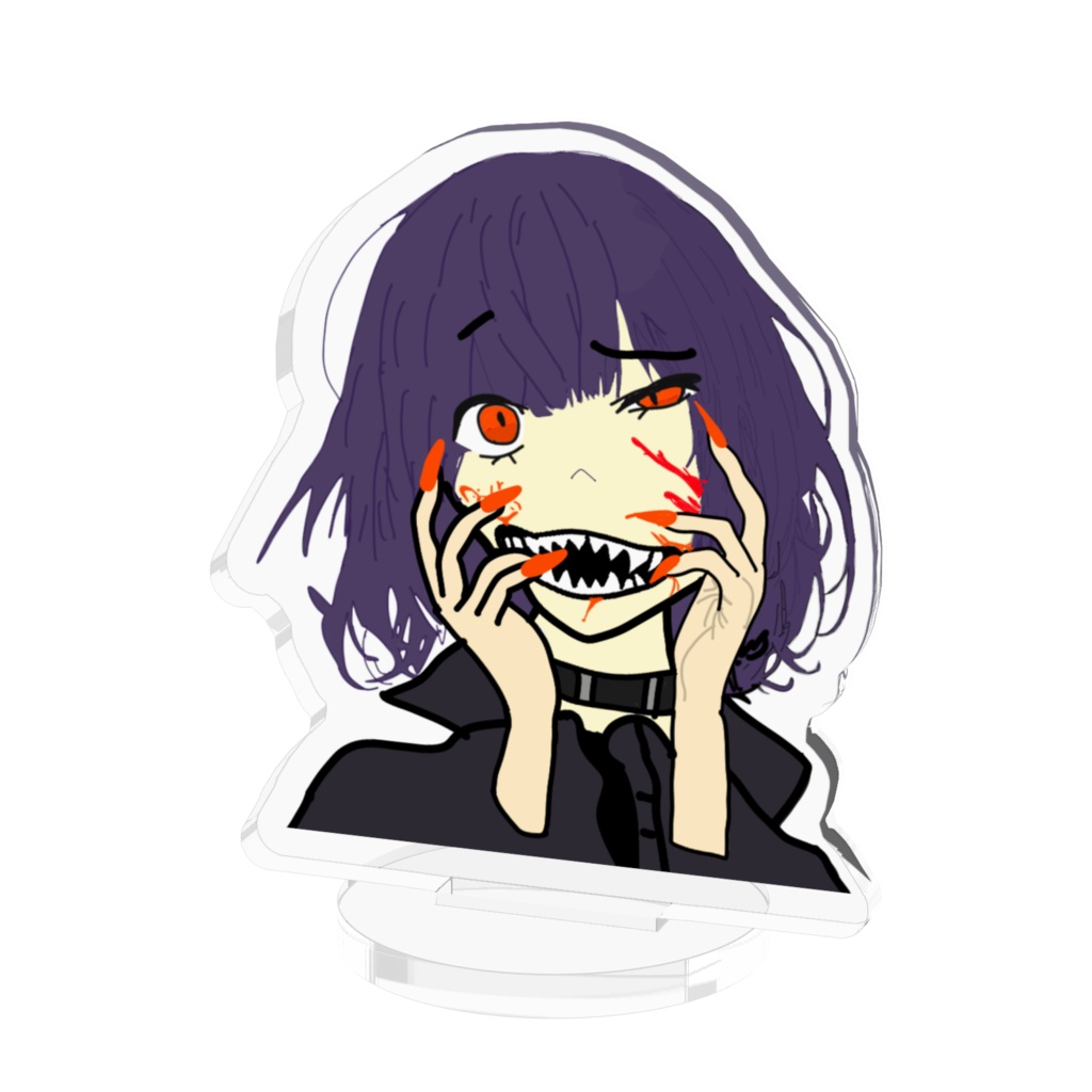 闇落ちホラー女性　アクリルスタンド