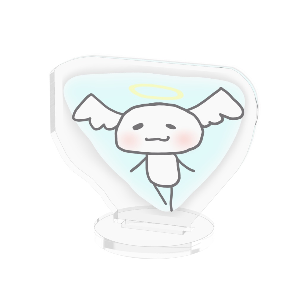 ふわふわ天使のアクリルスタンド