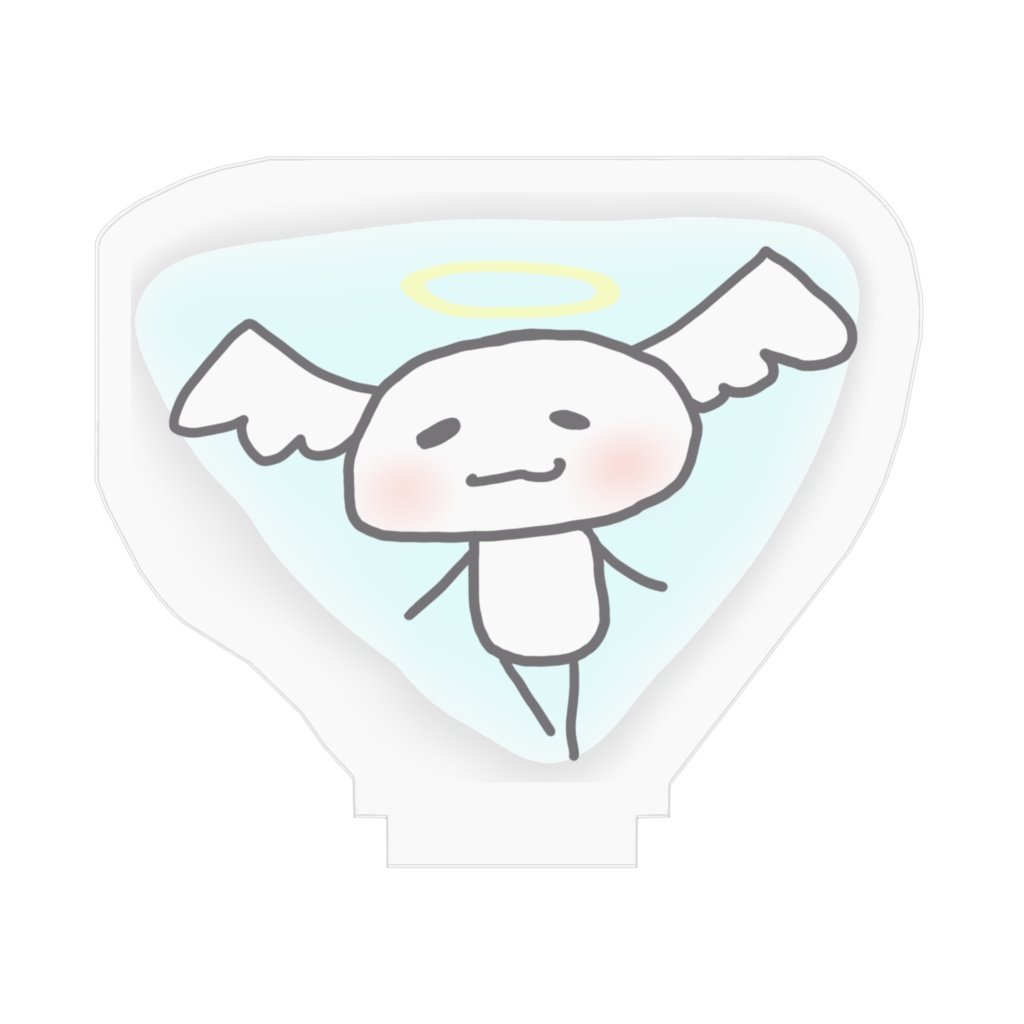 ふわふわ天使のアクリルスタンド