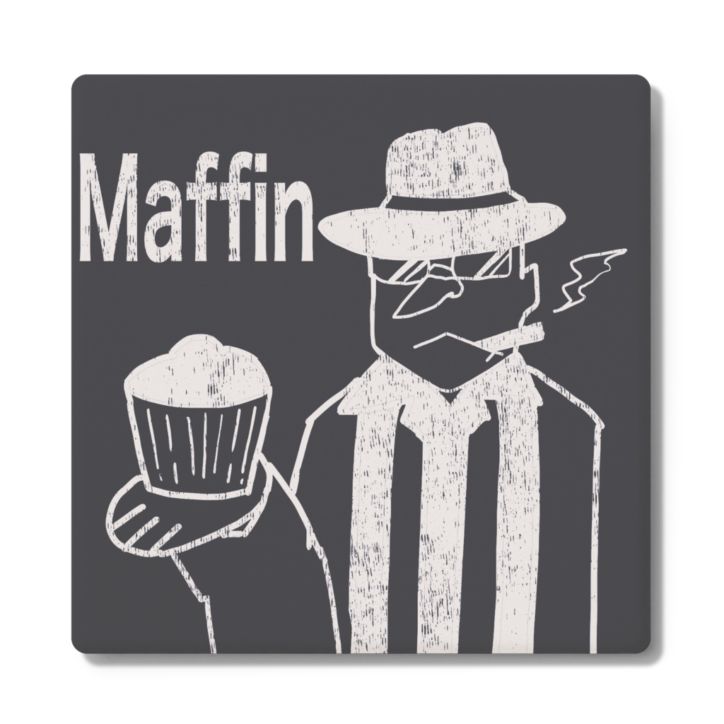 マフィンのマフィアのコースター