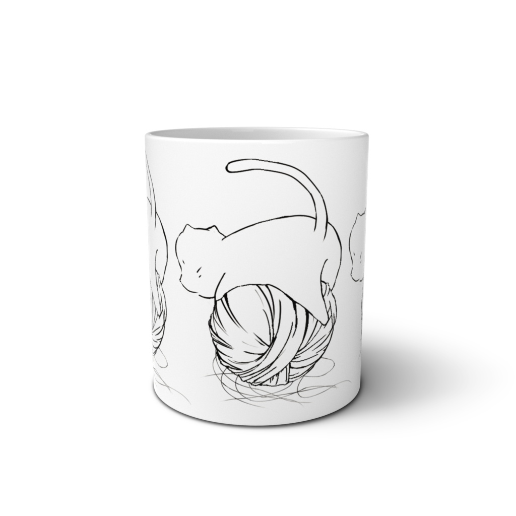 お邪魔のプロ(猫)--マグカップ.Ver--