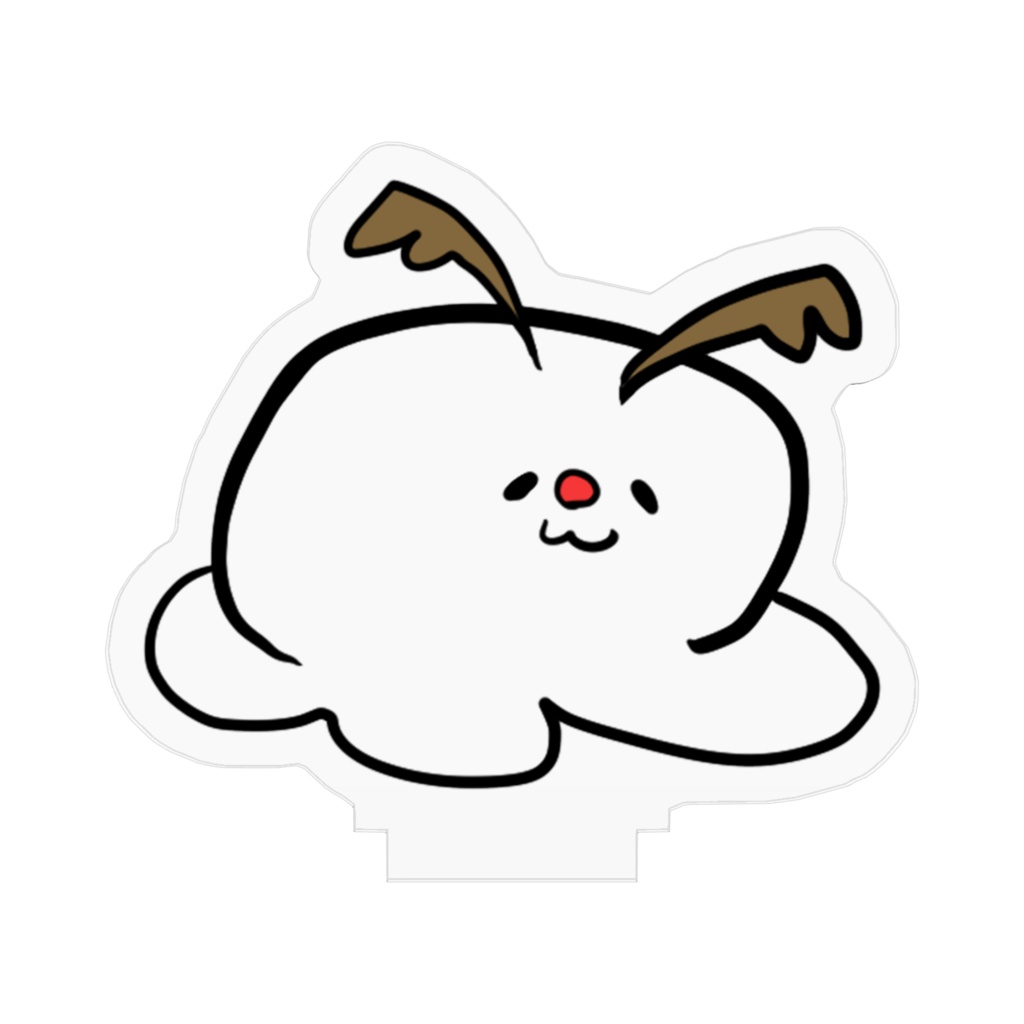 トナカイ気分のお餅 アクリルスタンド