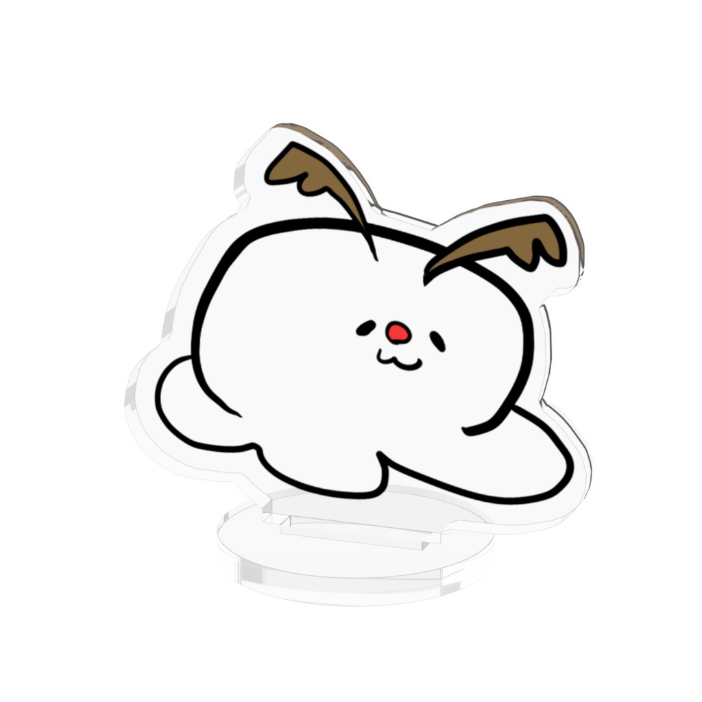 トナカイ気分のお餅　アクリルスタンド